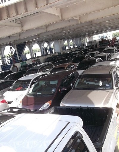 世界の車装から vol.26|リンバン・ラブアン旅行４：ラブアンからメヌンボック－のんびりカーフェリーも悪くない